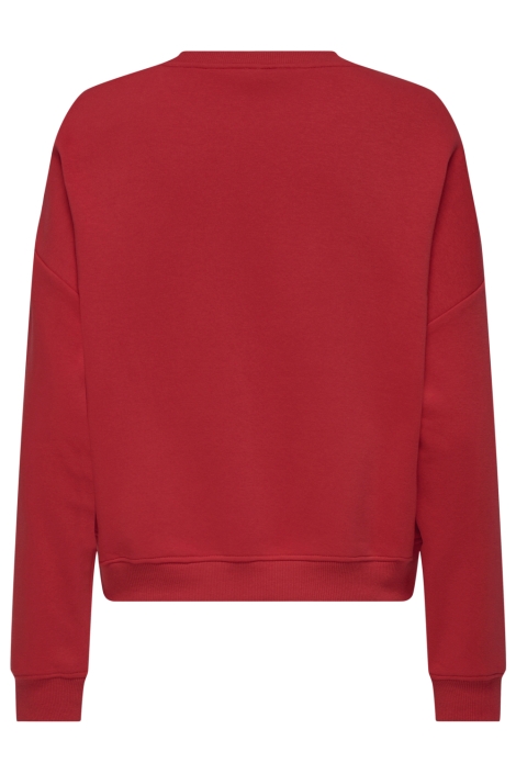 Only onlsweat life l/s crew o.size state